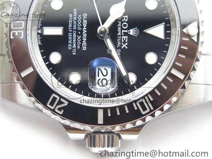 126610 Steel LN ‘Green 1:1 904L Best Maker’ Edition 41mm Submariner A2824 0311